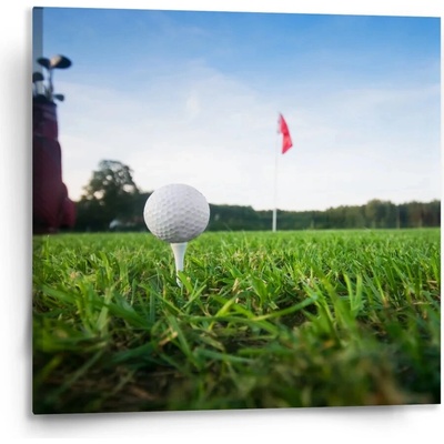 Sablio Obraz Golf - 110x110 cm