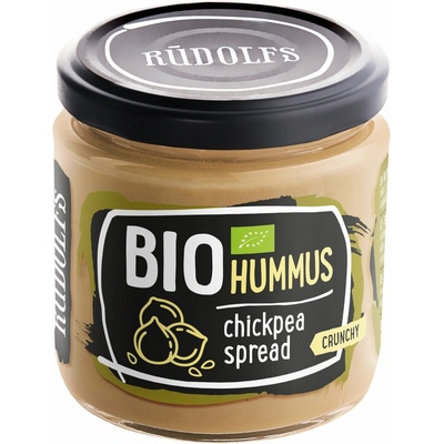 Rudolfs Hummus- pomazánka cizrnová křupavá BIO 180 g – Zboží Mobilmania