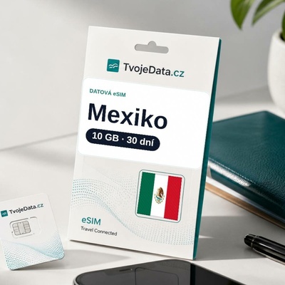 eSIM Mexiko 10 GB / 29 dní