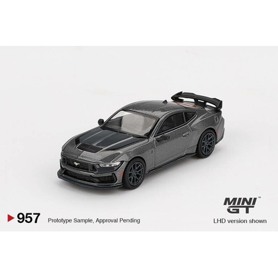 MINI GT Ford Mustang Dark Horse 2024 Carbonized Gray 1:64