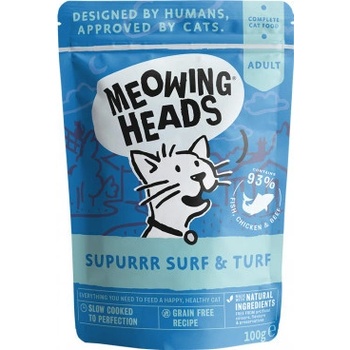Meowing Heads Surf & Turf 100 g
