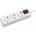 LogiLink 3 sockets 1.4m white