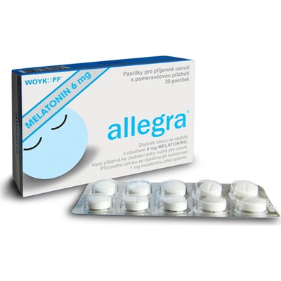 Allegra Melatonin Rapid 30 pastilek