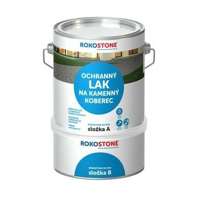 Rokospol Ochranný lak pro kamenný koberec 2K PUR set 3 kg – Sleviste.cz