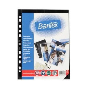 Bantex Джоб за снимки 10х15см 8 черни джоба 2132 опаковка 10бр