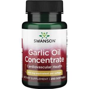 Swanson Garlic Oil 500 mg [250 Гел капсули]