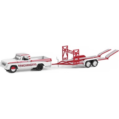 GreenLight Dodge D100 Pick up 1964 + přívěs 1:64