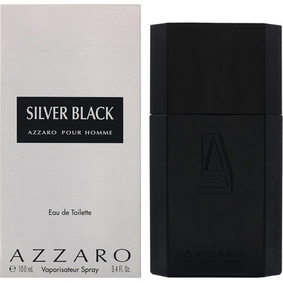 Azzaro Silver Black toaletná voda pánska 100 ml