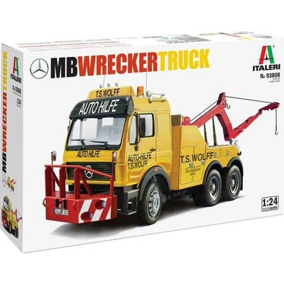 ITALERI Model Kit truck 93808 Mercedes-Benz wrecker truck 1:24
