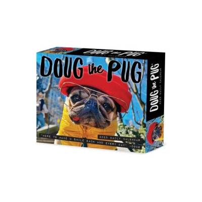Willow Creek Press Calendars Doug the Pug 2026 5.4 X 6.2 Box Calendar-USA