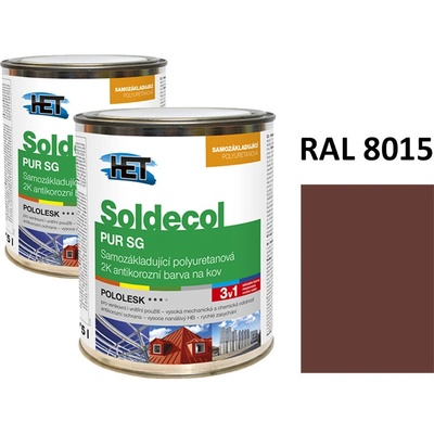 Soldecol PUR SG 0,75L RAL 8015