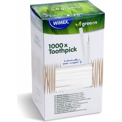 Wimex Špáradlo drevené O2 x 65 mm jednotlivo v papieri WI66