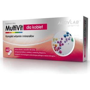 ACTIVLAB MultiVit dla Kobiet, 60 Capsules