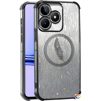 realme Note 50 4G Силиконов Калъф Glitter TPU и Протектор