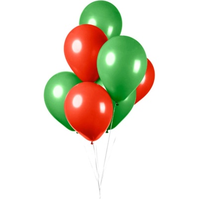 Fiesta Balónky červená zelená ø30cm 80420