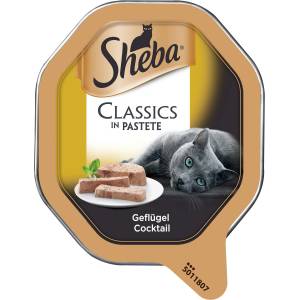 Sheba Трей Пастет за котки с птиче 85гр