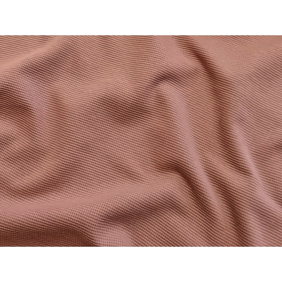 Vaflový úplet staro růžový (oldmauve)