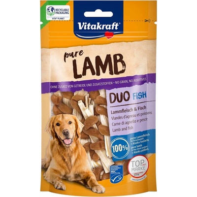 Vitakraft LAMB Duo jehněčí a ryba s certifikátem MSC 3 x 80 g