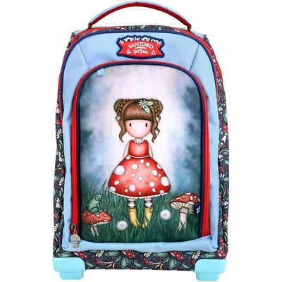 Santoro Ученическа раница на колела Santoro Gorjuss In The Forest - Little Mushroom (1219GJ11)