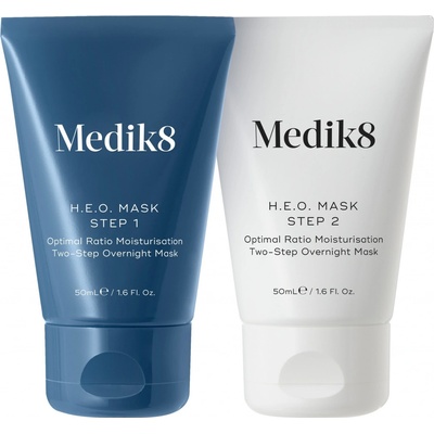 Medik8 H.E.O. Maska Dvojkroková nočná hydratačná maska 2 x 50 ml
