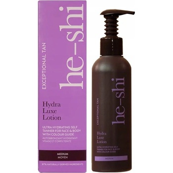 He-Shi samoopalovací mléko na obličej i tělo s rychlým nástupem účinku 150 ml
