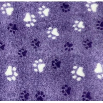 ABC-ZOO Деката Paws Drybed - черна 75x100 см