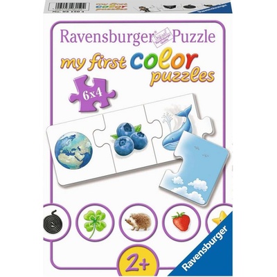 RAVENSBURGER Moje první Naučme se barvy 6x4 dílky