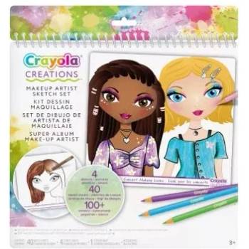 Crayola Creations: комплект портфолио за рисуване с грим