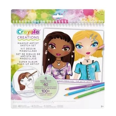 Crayola Creations: комплект портфолио за рисуване с грим