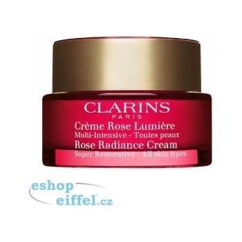 Clarins Rose Radiance Cream denní krém proti vráskám 50 ml