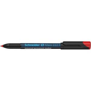 Schneider Алкохолен маркер, OHP, 0, 7 mm, SCHNEIDER "Maxx 222 F", червен 112202 (112202)