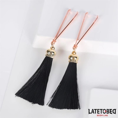 Latetobed Щипки за зърна с пискюли Latetobed Tassel Clamps