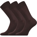 Boma Vysoké bavlnené ponožky Radovan a hnedé