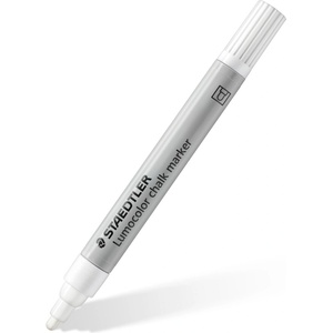 STAEDTLER Тебеширен маркер Staedtler Lumocolor 344, бял (31092-А)
