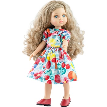 Paola Reina Oblečenie pre bábiky 32 cm Pestré šaty Carla