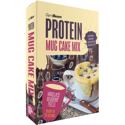 GymBeam Protein Mug Cake Mix [500 грама] Ванилия с парченца синя боровинка