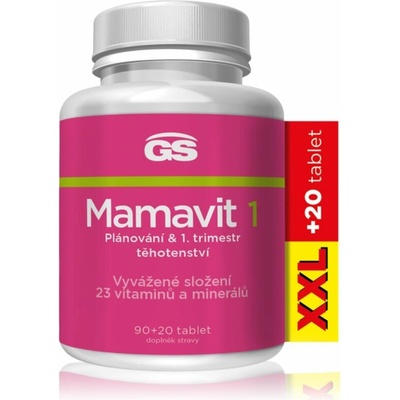 GS Mamavit 1 Plánovanie a 1. trimester 110 tabliet