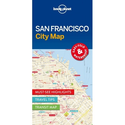 Lonely Planet San Francisco City Map