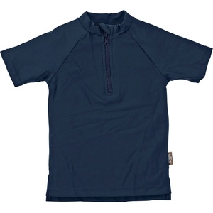 Sterntaler Детска плажна тениска от ликра Sterntaler Kid's Short-Sleeve Swim Shirt Half Zip Lycra - Navy Blue - размер 86/92 (EU) (750-1763-0312)