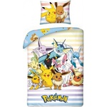 Halantex Детски спален комплект Halantex - Pokemon, All Heroes (POK322BL) - kindermarket