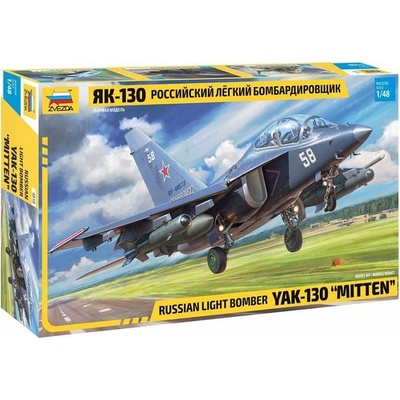 Zvezda YAK-130 Russian Light Bomber Model Kit 4818 1:48