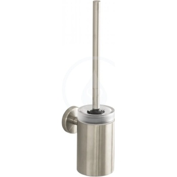 Hansgrohe LOGIS E / S WC kefa so skleneným držiakom, kartáčovaný nikel 40522820