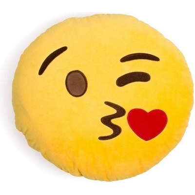 KIK Vankúš smajlík Emoji Aj 30x30