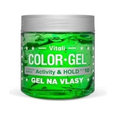 Styl Vitali Color Activity & Hold Kopřiva tužicí gel na vlasy 390 ml