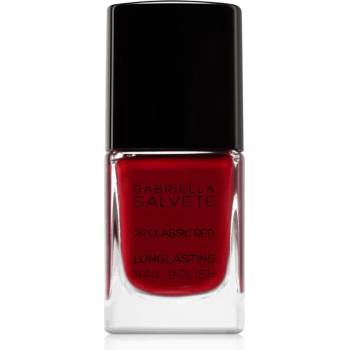 Gabriella Salvete Longlasting Enamel дълготраен лак за нокти със силен гланц цвят 24 Classic Red 11ml