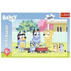 Trefl Puzzle 100pcs. Blueys Merry World Trefl 16471