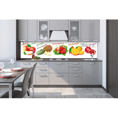 DIMEX ART Фототапет за кухня - микс от плодове 260 x 60 см