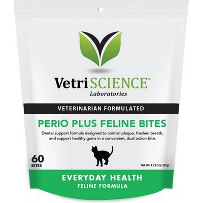 Vetri Science Perio Plus Feline dentálne kúsky pre mačku 60 ks