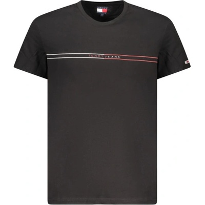 Tommy Hilfiger Тениска с къси ръкави за мъже tommy hilfiger, Размер xl, Цвят Черен (dm0dm20779_nebds)