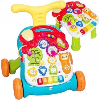 Doris interaktivní s hracím stolečkem 2v1 modrá